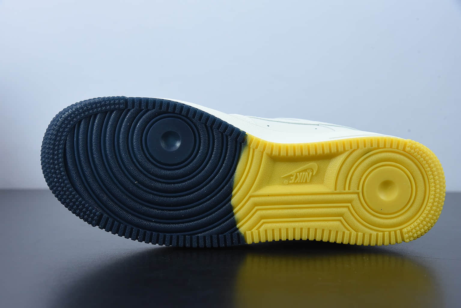 耐克 Nike AF 1'07 Low Su19 米蓝黄 孟菲斯灰熊队城市限定低帮空军一号休闲板鞋纯原版本 货号:TN2569-307