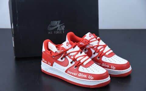 耐克 Nike Air Force 1 React LV8 中国红空军一号低帮休闲板鞋纯原版本 货号:CV1724-100