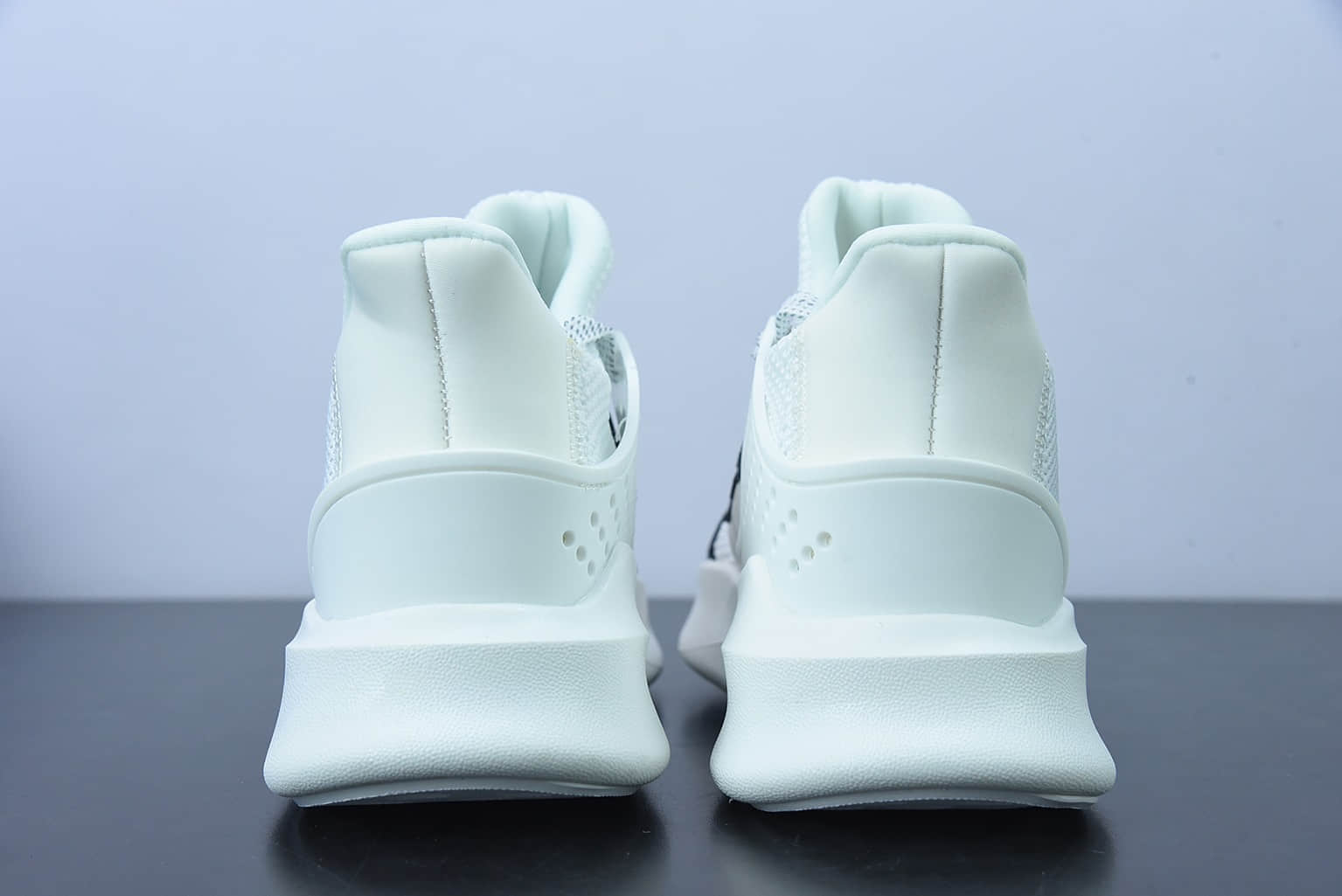 阿迪达斯Adidas EQT BASK ADV支撑者系列白黑色透气轻便复古慢跑鞋纯原版本 货号:BD7772