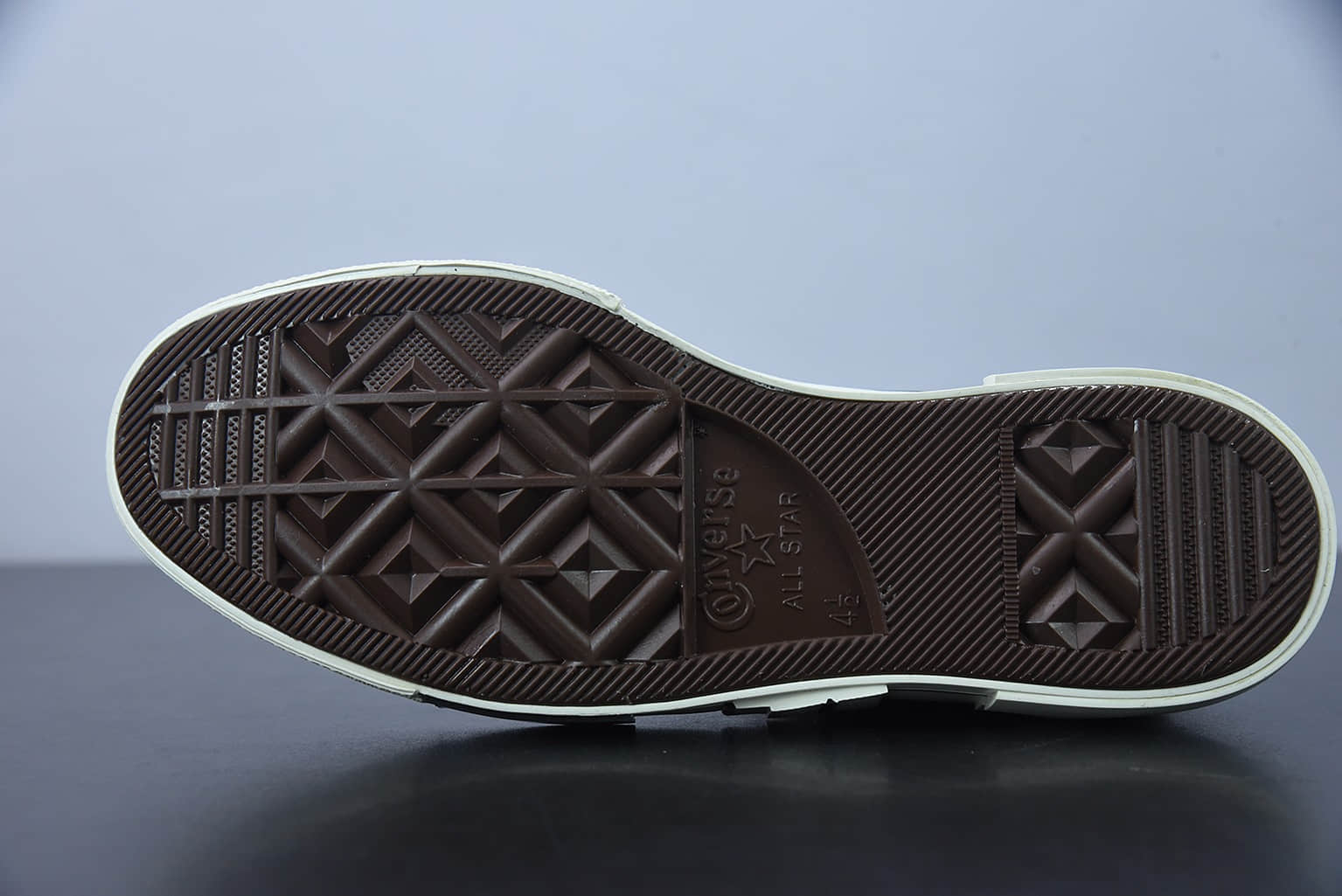 匡威 Converse 1970s x Rubber Patchwork 最新橡胶解构系列高帮黑色板鞋纯原版本 货号: AO2113C