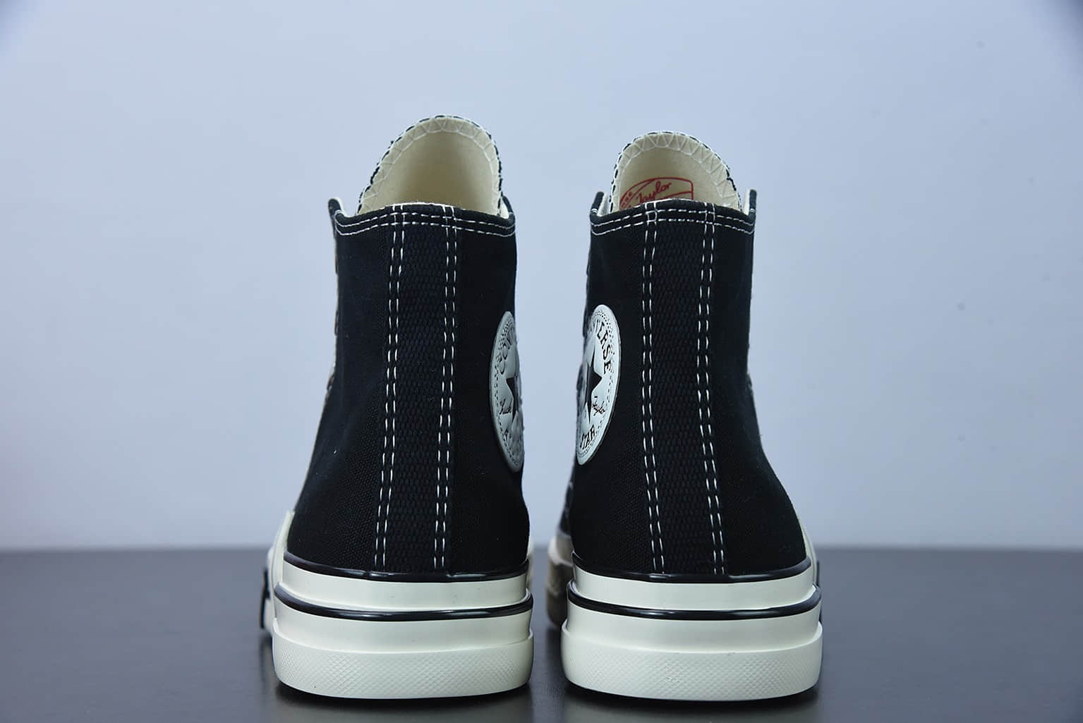 匡威 Converse 1970s x Rubber Patchwork 最新橡胶解构系列高帮黑色板鞋纯原版本 货号: AO2113C