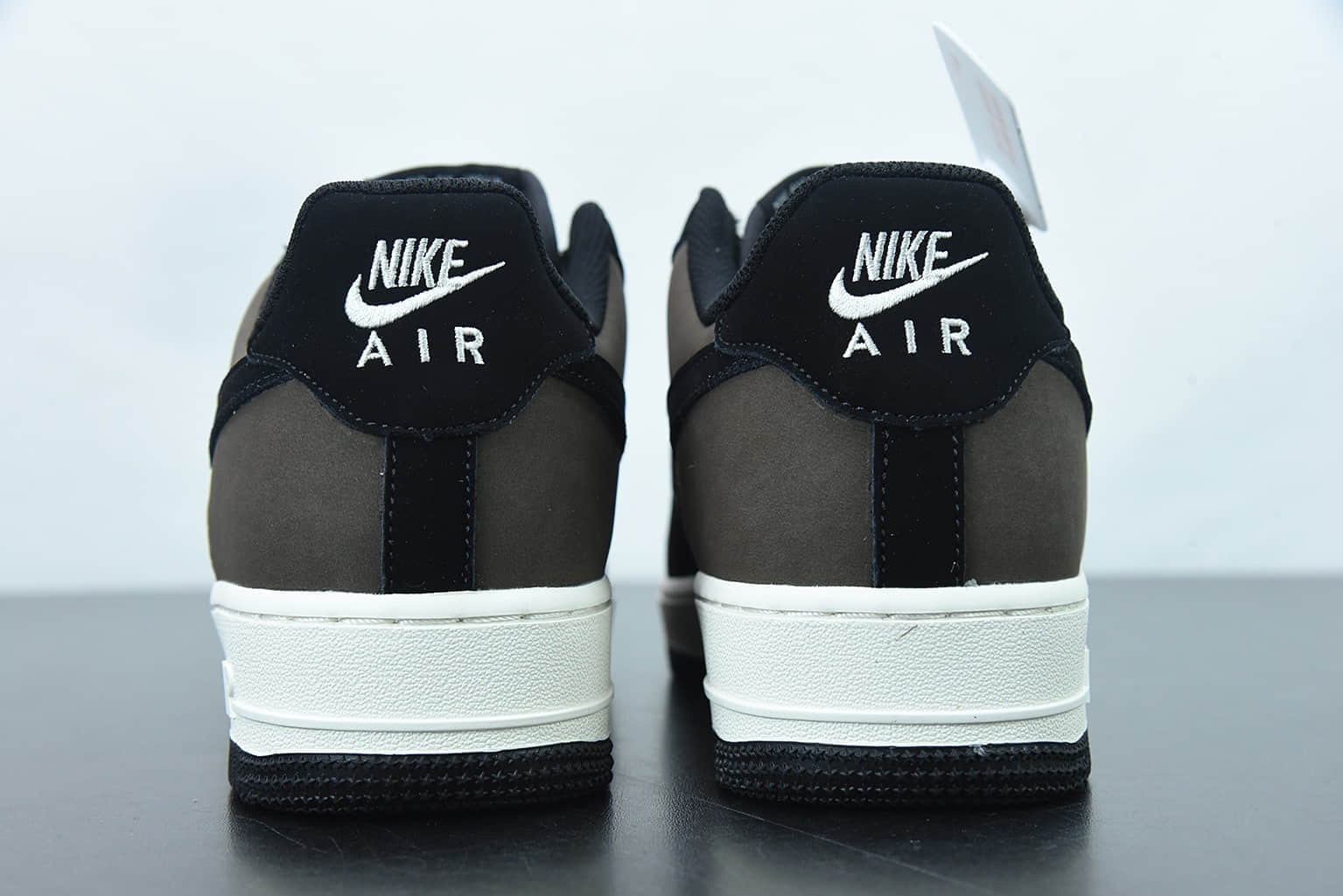 耐克 Nike Air Force 1'07 Low摩卡黑拼接空军一号低帮休闲板鞋纯原版本 货号：YG5063-203