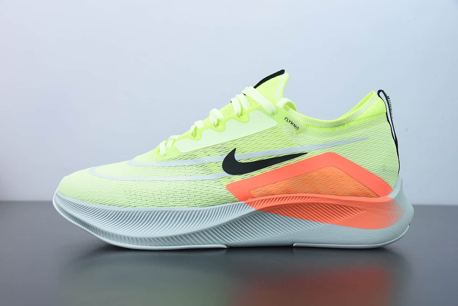 耐克Nike Zoom Fly 4 真碳黄红低帮专业慢跑跑步鞋纯原版本 货号:CT2392-700