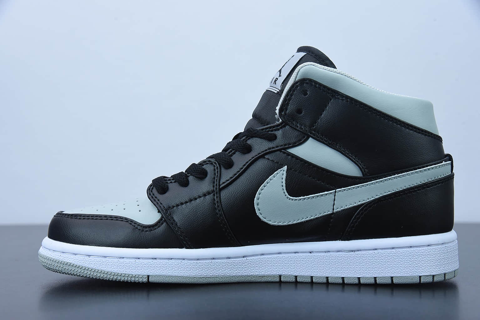 乔丹Air Jordan 1 Mid Shadow 中帮黑灰小影子篮球鞋纯原版本 货号:BQ6472-007
