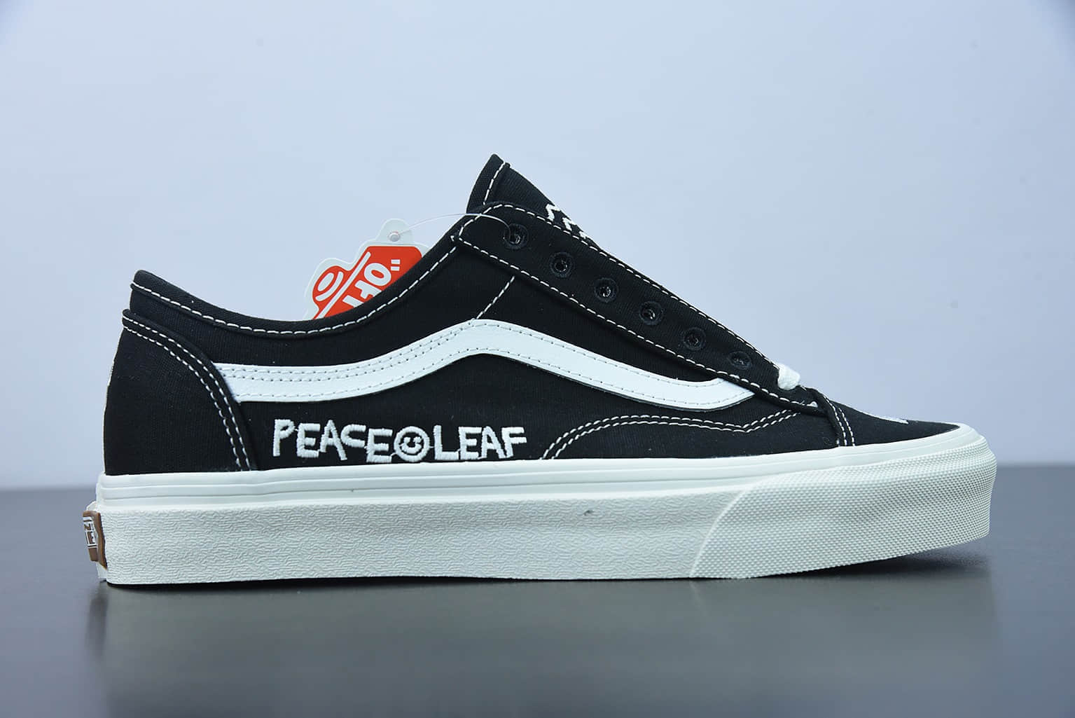 万斯 Vans Old Skool Tapered 权志龙经典黑白小头低帮休闲板鞋纯原版本 货号：VN0A54F41KP