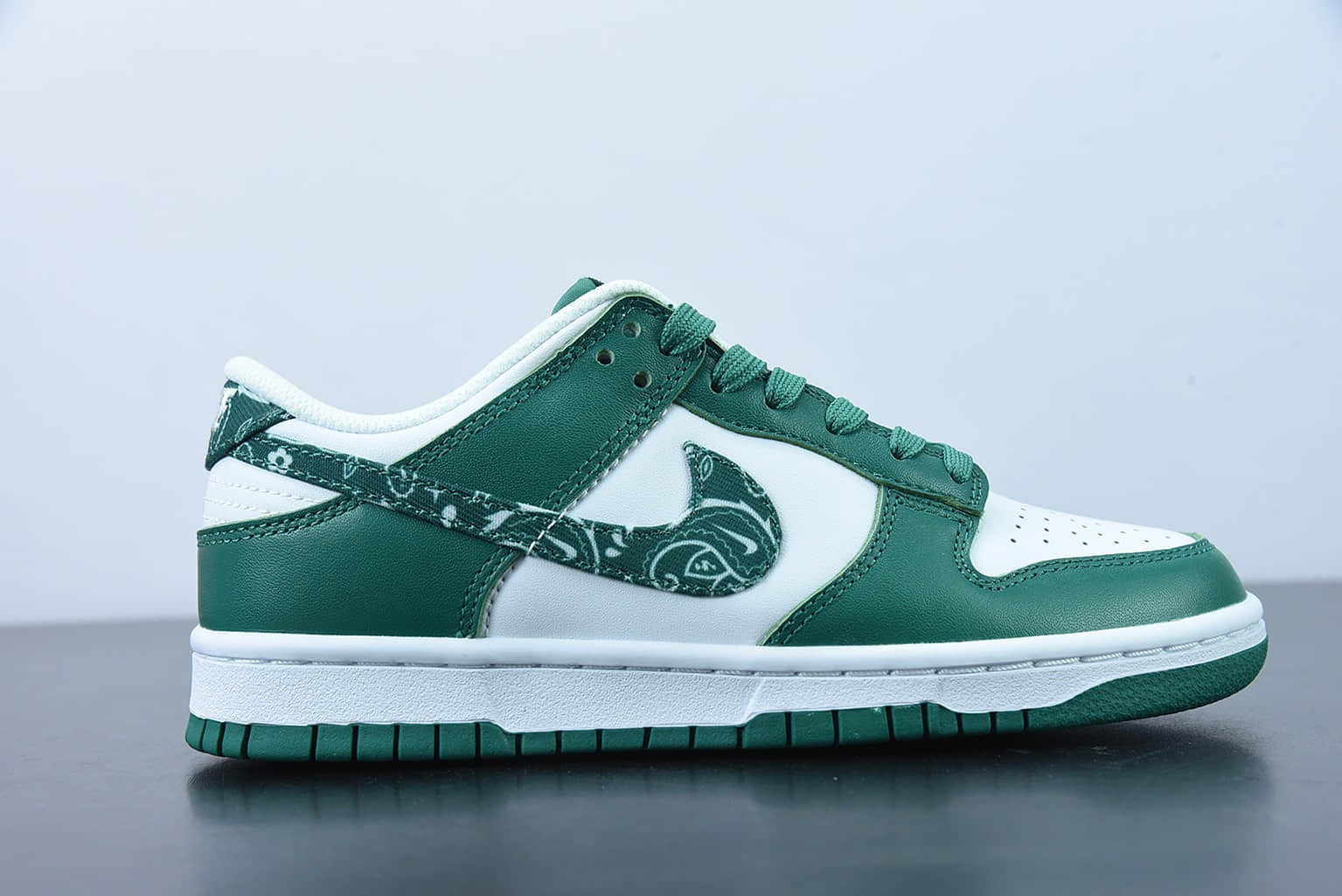 耐克 Nike Dunk Low  Green Paisley 白绿腰果花低帮运动休闲板鞋纯原版本 货号:DH4401-102