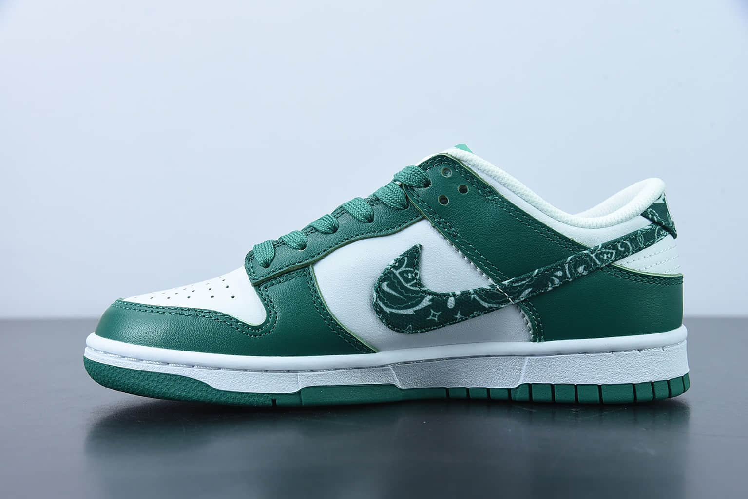 耐克 Nike Dunk Low  Green Paisley 白绿腰果花低帮运动休闲板鞋纯原版本 货号:DH4401-102