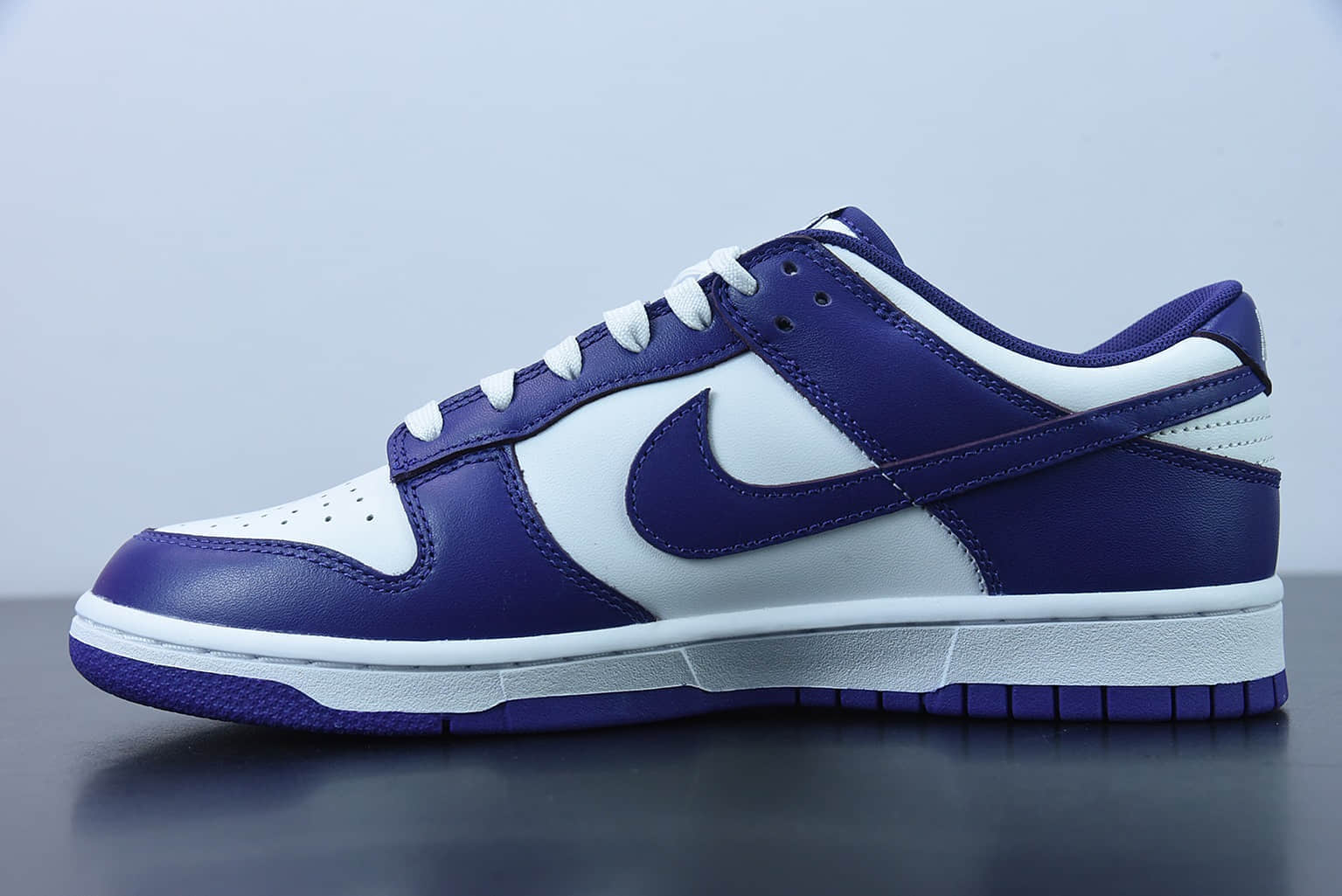 耐克Nike Dunk Low“Court Purple”恶人紫白紫配色低帮休闲板鞋纯原版本 货号：DD1391-104