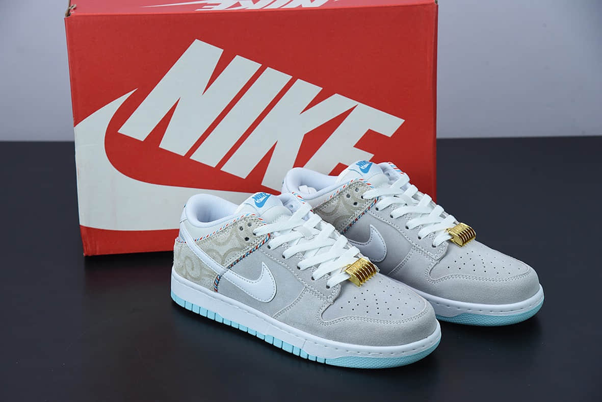 耐克 Nike SB Dunk Low “Barber Shop” 理发店联名低帮休闲板鞋纯原版本 货号:DH7614-500