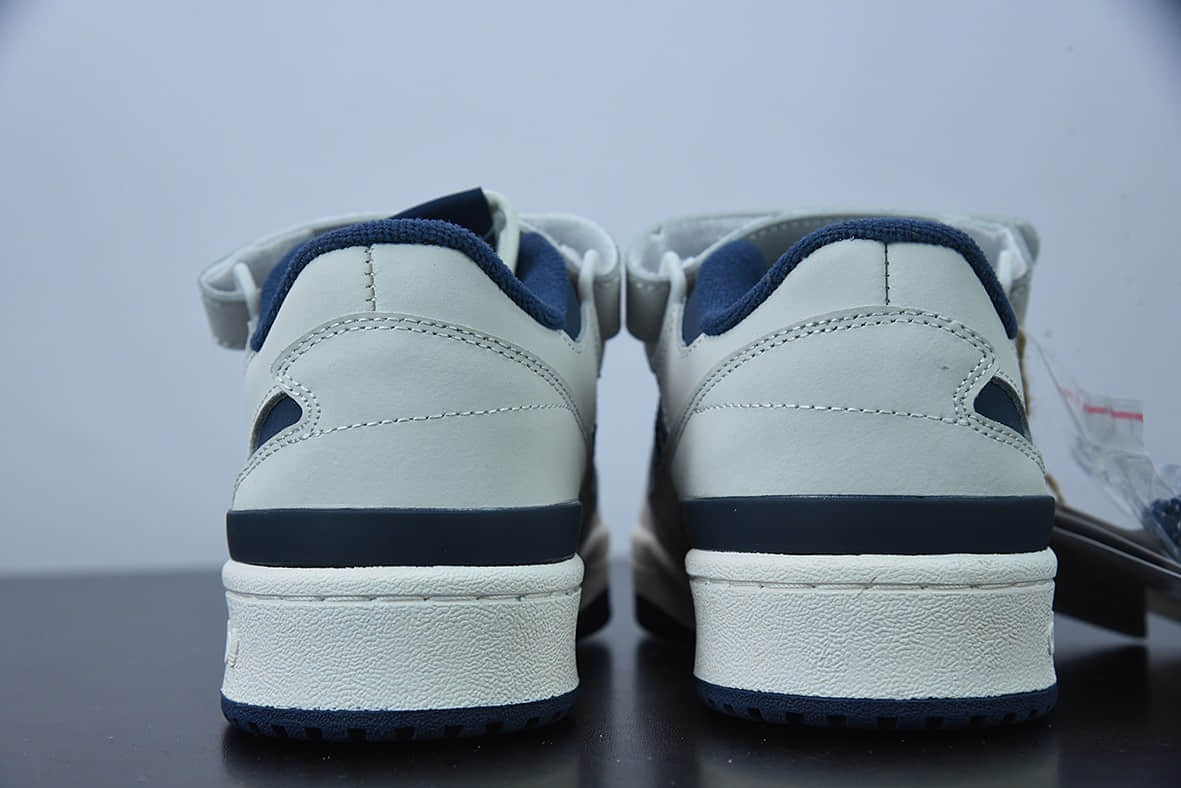 阿迪达斯Adidas Originals Forum 84 Low 灰海军蓝黑曜石休闲文化板鞋纯原版本 货号:GY6553