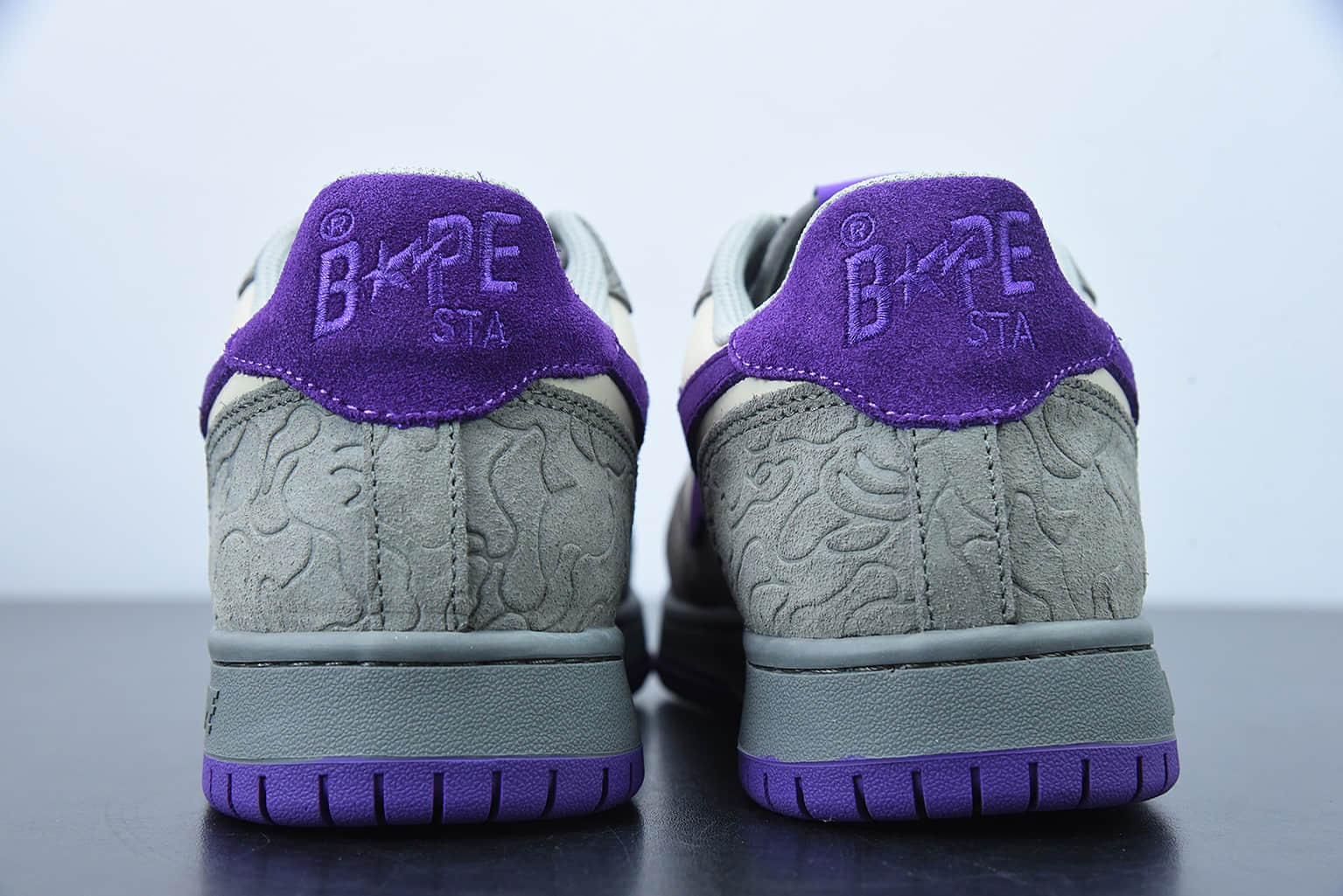 Human Made Bape Sta Sk8 To Nigo 潮流教父Nigo品牌棕红色猿人头经典滑板百搭休闲运动板鞋纯原版本 货号:1G801009I