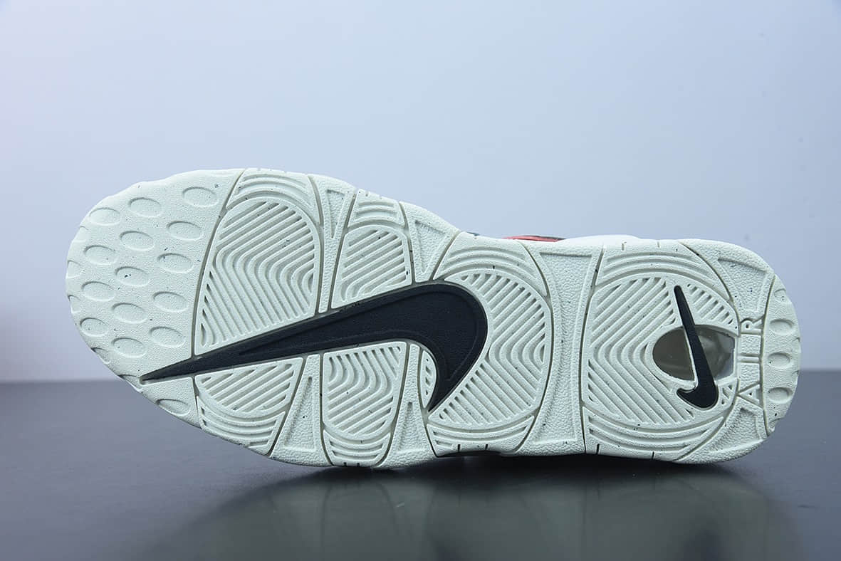 耐克 Nike Air More Uptempo皮蓬米白黑经典高街百搭篮球鞋纯原版本 货号:DM1297-100