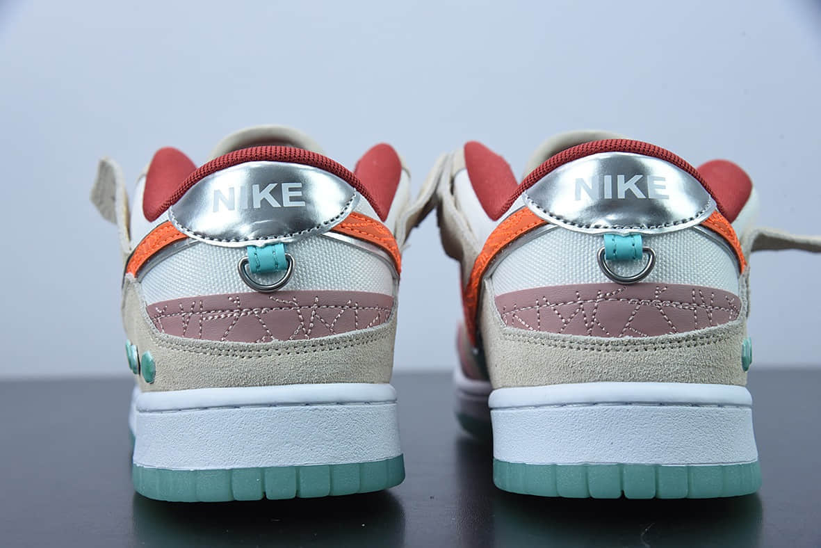 耐克 Nike Dunk Scrap Shapeless, Formless, Limitless 金镶玉复古休闲板鞋纯原版本 货号:DQ4975-181