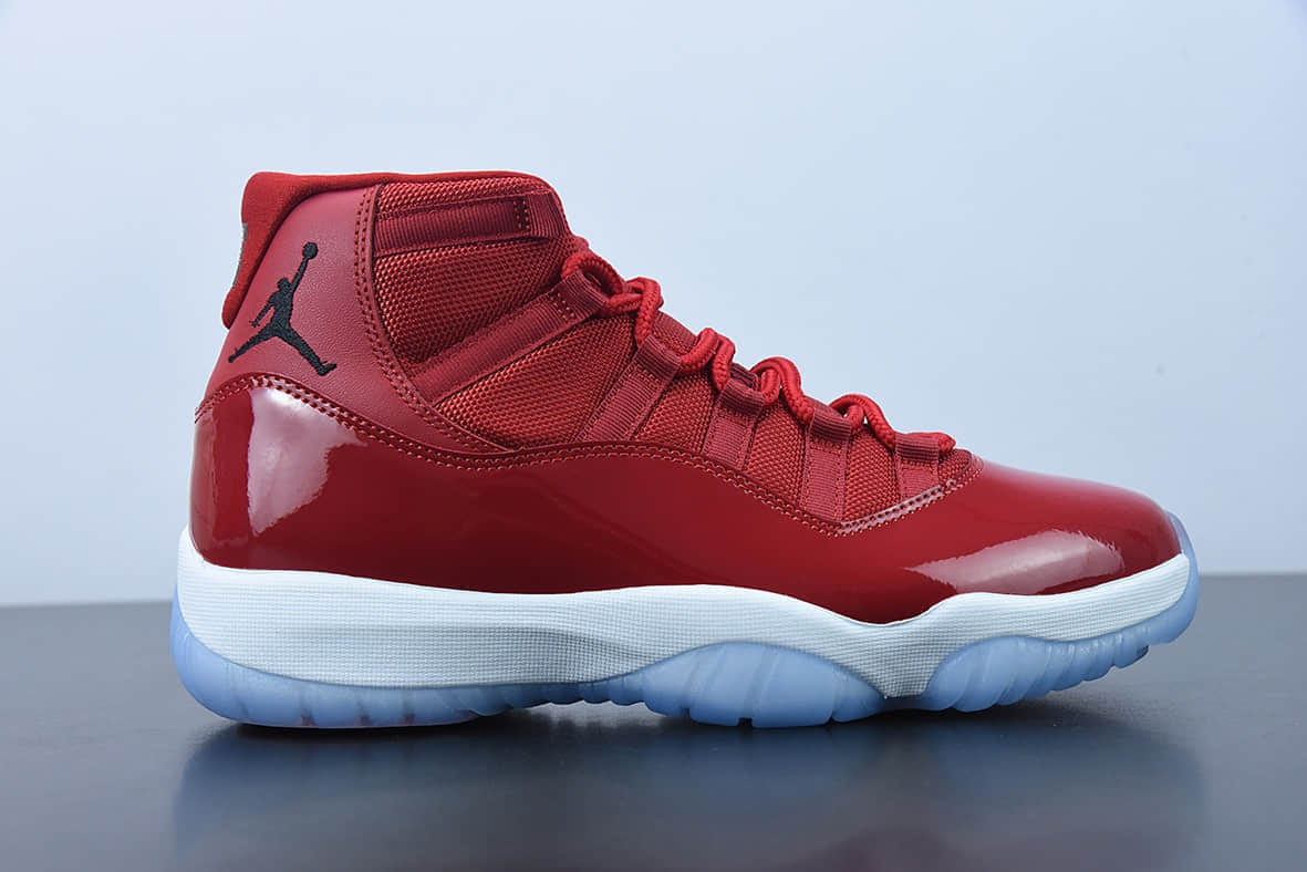 乔丹 Air Jordan 11 Retro “Gym Red” AJ11 高帮大学红乔丹11代篮球运动鞋纯原版本 货号:378037-623