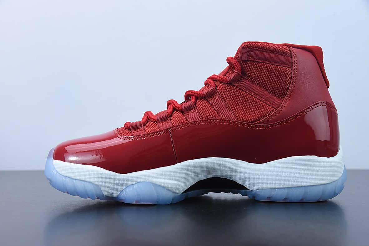 乔丹 Air Jordan 11 Retro “Gym Red” AJ11 高帮大学红乔丹11代篮球运动鞋纯原版本 货号:378037-623