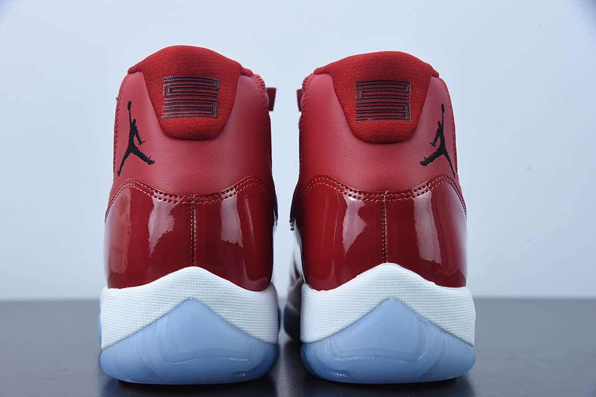 乔丹 Air Jordan 11 Retro “Gym Red” AJ11 高帮大学红乔丹11代篮球运动鞋纯原版本 货号:378037-623