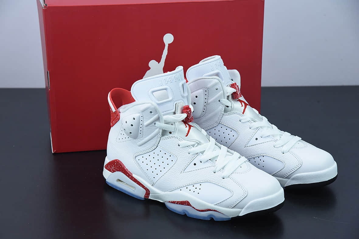 乔丹 Air Jordan AJ6 Retro  Red Oreo  AJ6红奥利奥高帮篮球鞋纯原版本 货号：CT8529-162