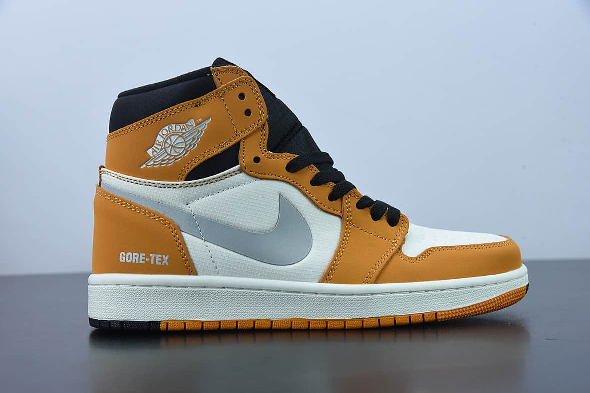 乔丹 Air Jordan 1 High Element Gore-TexLight CurryAJ1代黑麦黄白防水3M反光经典复古经典高帮百搭文化篮球鞋纯原版本 货号：DB2889-700