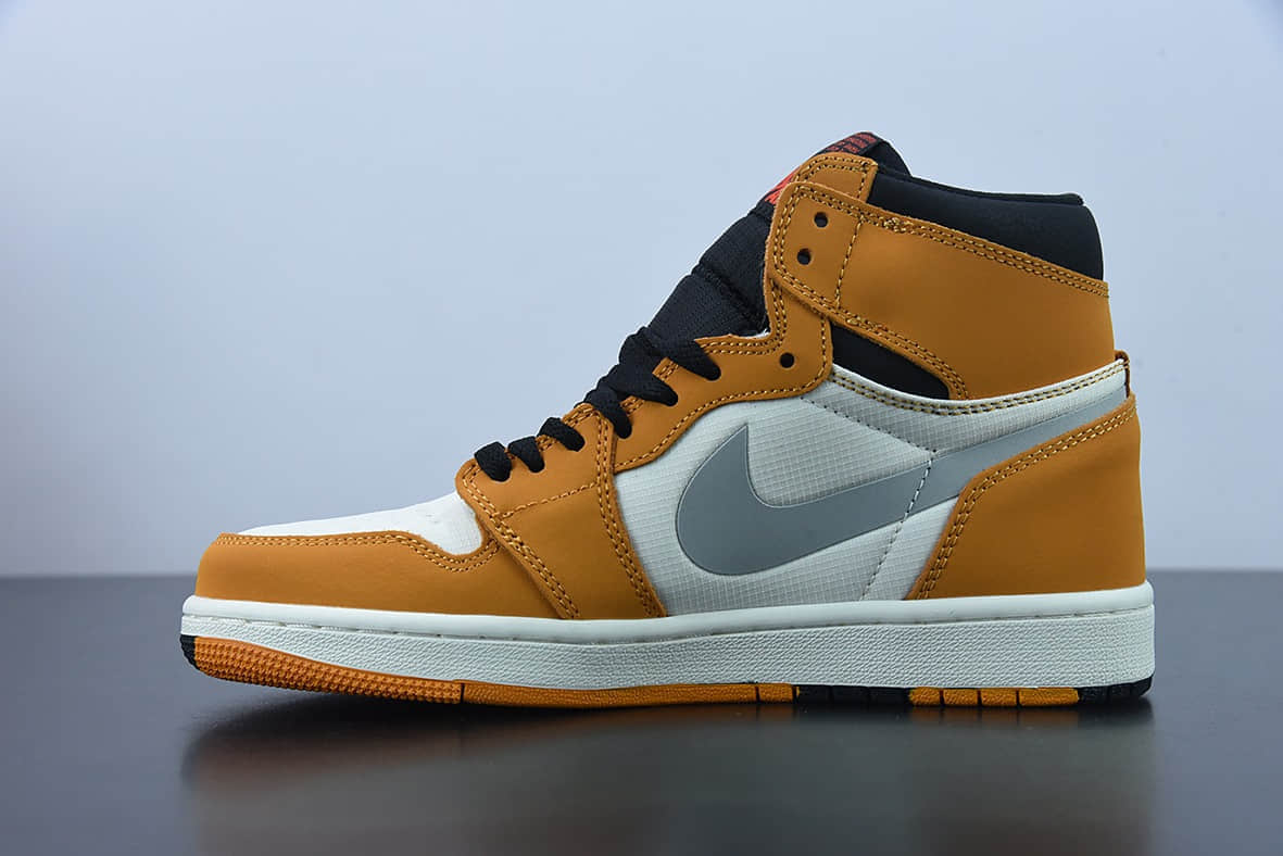 乔丹 Air Jordan 1 High Element Gore-TexLight CurryAJ1代黑麦黄白防水3M反光经典复古经典高帮百搭文化篮球鞋纯原版本 货号：DB2889-700