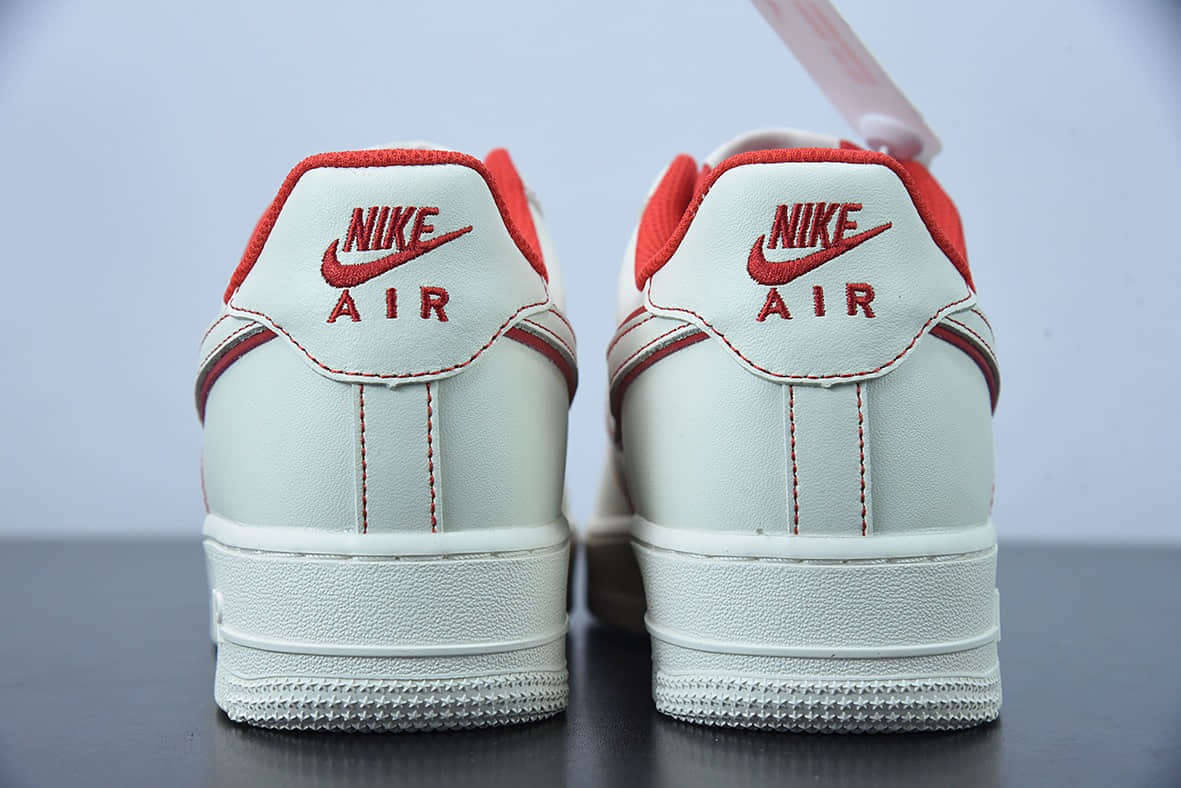 耐克 Nike Air Force 1 '07 LowSailPhantom白红手稿兔八哥空军一号板鞋纯原版本 货号:315122-707