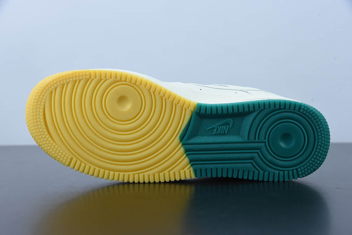 耐克 Nike Air Force 1 Low '07“米黄绿”犹他爵士队城市限定空军一号低帮休闲板鞋纯原版本 货号:ZJ6695-303