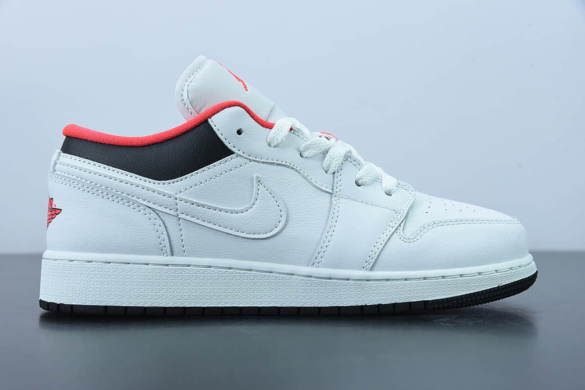 乔丹 Air Jordan 1 Low AJ1 黑白红低帮篮球鞋纯原版本 货号:553560-160