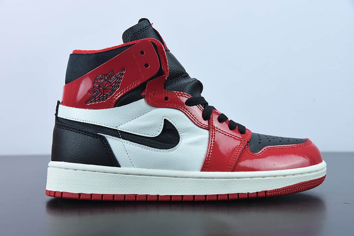 乔丹Air Jordan 1 RetroHigh OG Patent Bred黑红英雄联盟芝加哥漆皮高帮篮球鞋纯原版本 货号:CT0979-610