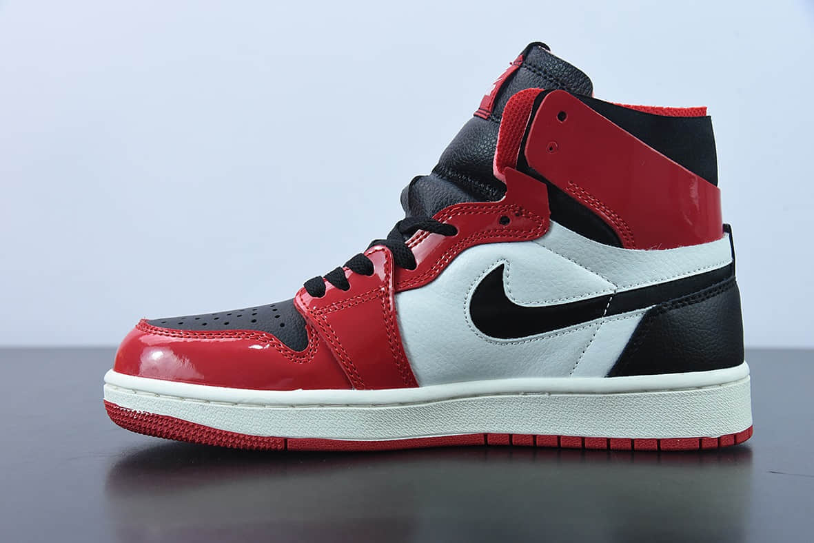 乔丹Air Jordan 1 RetroHigh OG Patent Bred黑红英雄联盟芝加哥漆皮高帮篮球鞋纯原版本 货号:CT0979-610