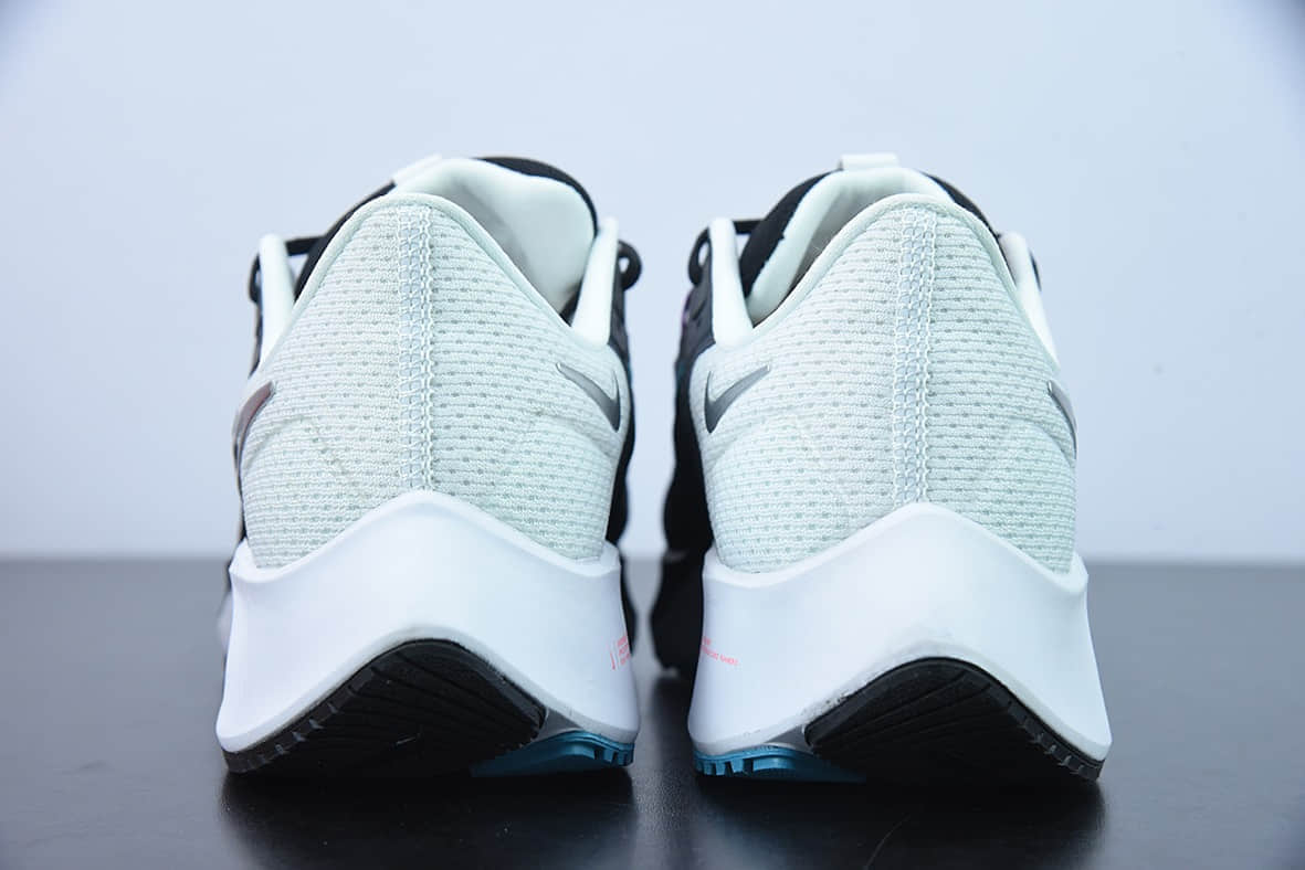 耐克Nike Air Zoom Pegasus 38针织透气黑白粉蓝轻便缓震跑步鞋纯原版本 货号:CW7356-003