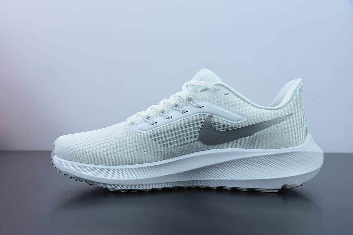 耐克Nike Air Zoom Pegasus 39 针织透气登月39代白银色休闲运动跑步鞋纯原版本 货号:DH4071-100
