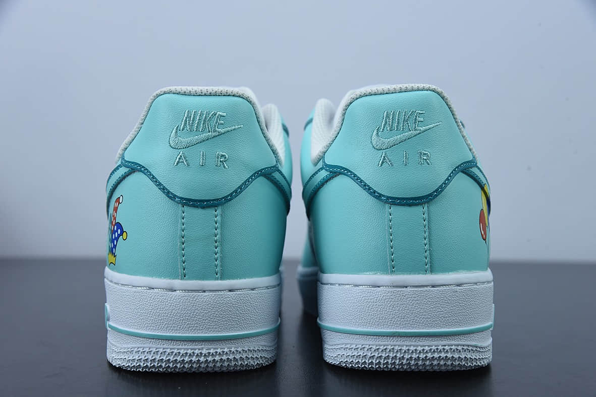 耐克Nike Air Force 1 AF1 空军一号白绿马戏团低帮休闲板鞋纯原版本 货号:CW2288-111