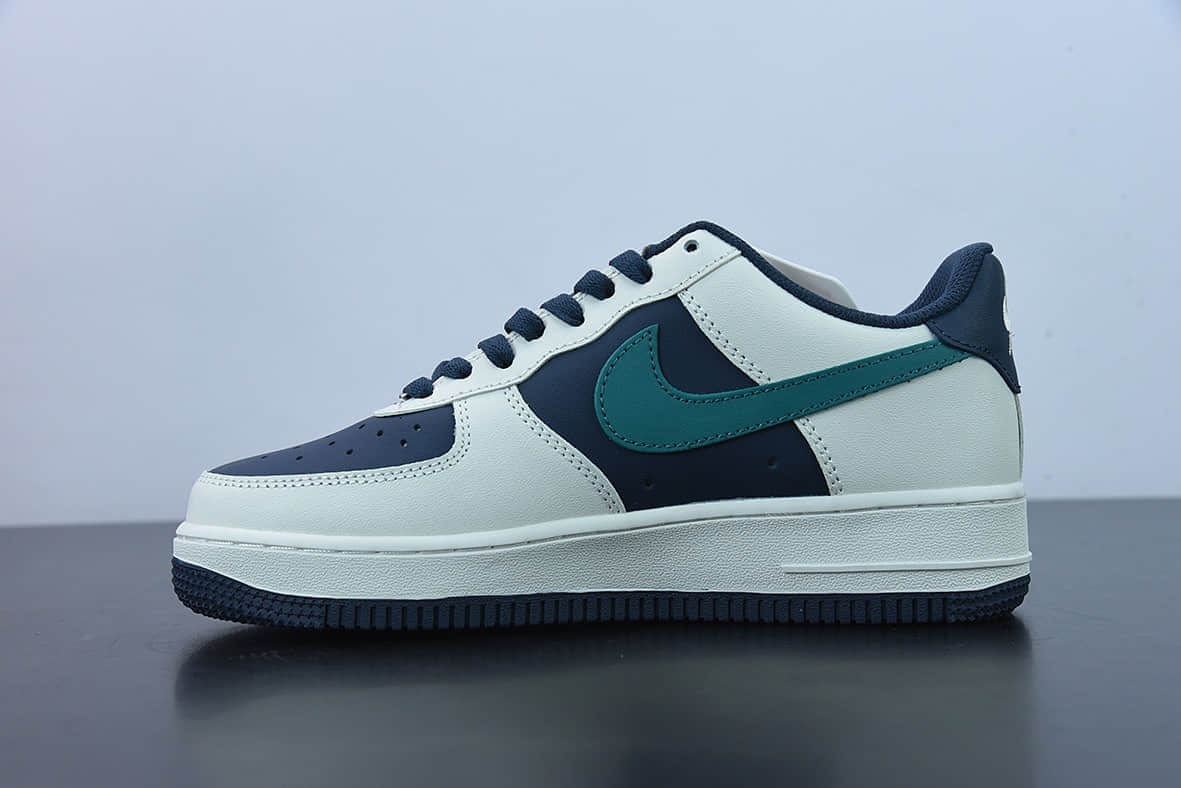 耐克 Nike Air Force 1 Low 空军一号白蓝绿低帮百搭休闲运动板鞋纯原版本 货号:BS8872-033