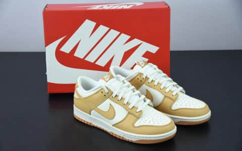 耐克 Nike Dunk Low  Harvest Moon 浅橙低帮运动休闲板鞋纯原版本 货号：DD1503-114