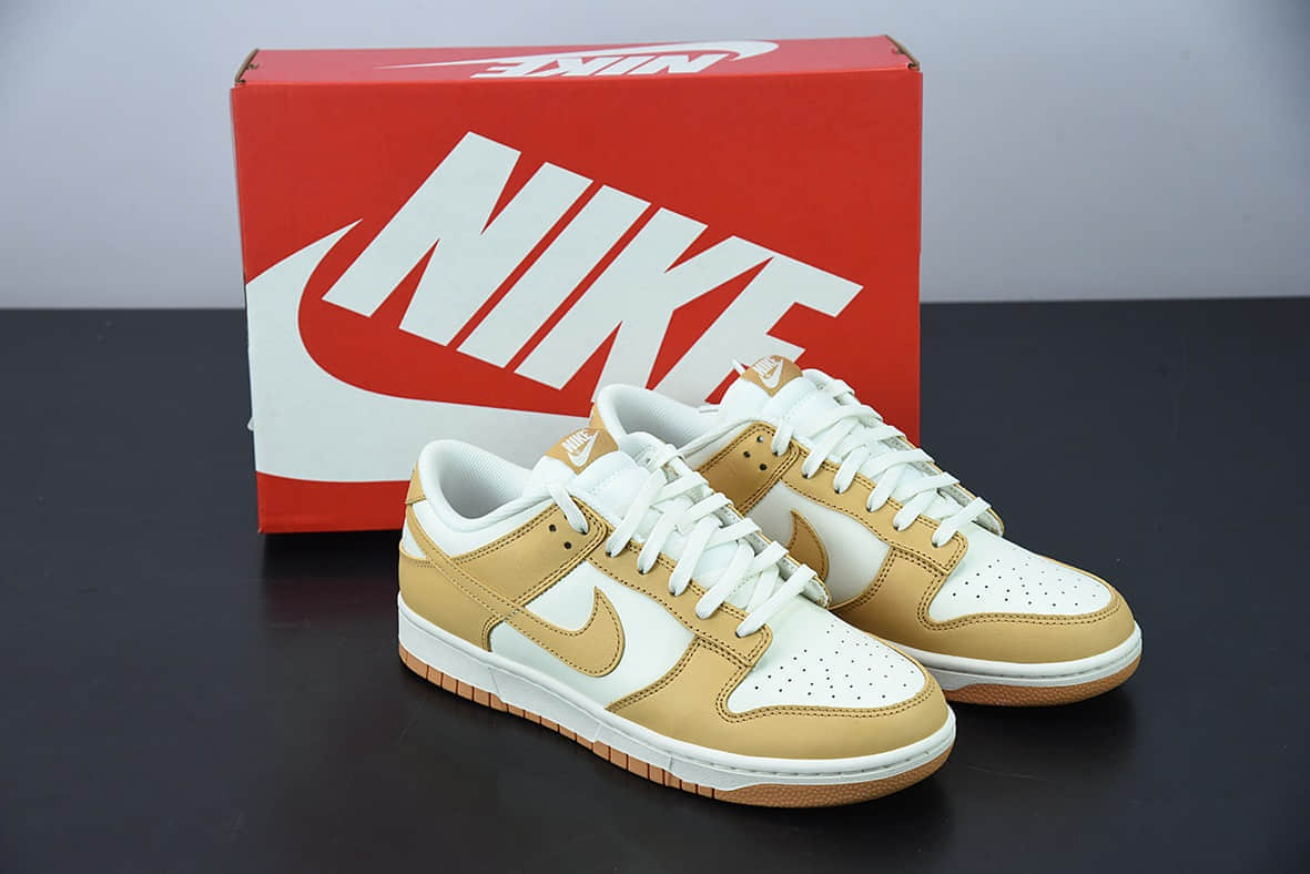 耐克 Nike Dunk Low  Harvest Moon 浅橙低帮运动休闲板鞋纯原版本 货号:DD1503-114