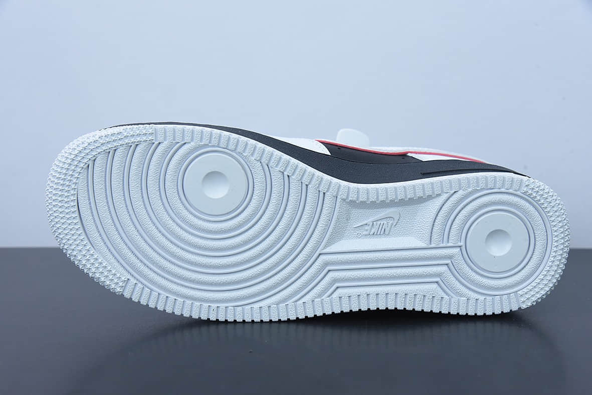 耐克Nike Air Force 1'07 Low 熊猫白黑拼接空军一号低帮休闲板鞋纯原版本 货号:SJ5588-100