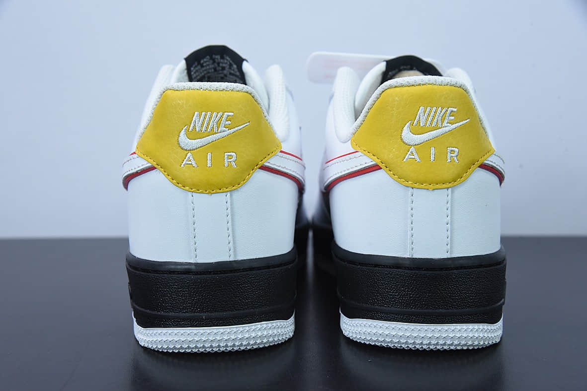 耐克Nike Air Force 1'07 Low 熊猫白黑拼接空军一号低帮休闲板鞋纯原版本 货号:SJ5588-100
