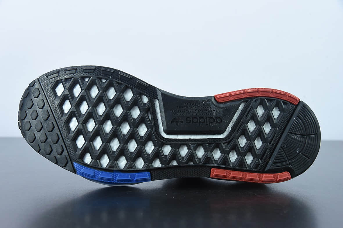阿迪达斯Adidas Originals NMDV3经典三叶草黑色爆米花超弹中底休闲跑步鞋纯原版本 货号:GX3378