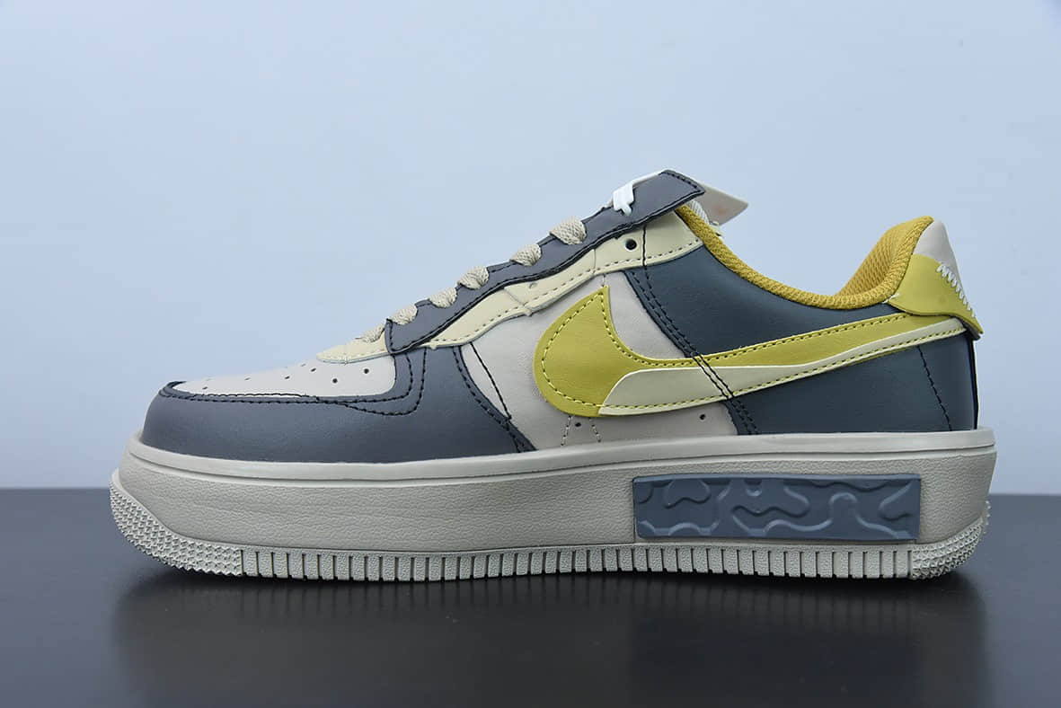 耐克 Nike Air Force 1 Fontanka “古铜黄” 丰塔卡系列空军一号低帮休闲板鞋纯原版本 货号:CW6688-602