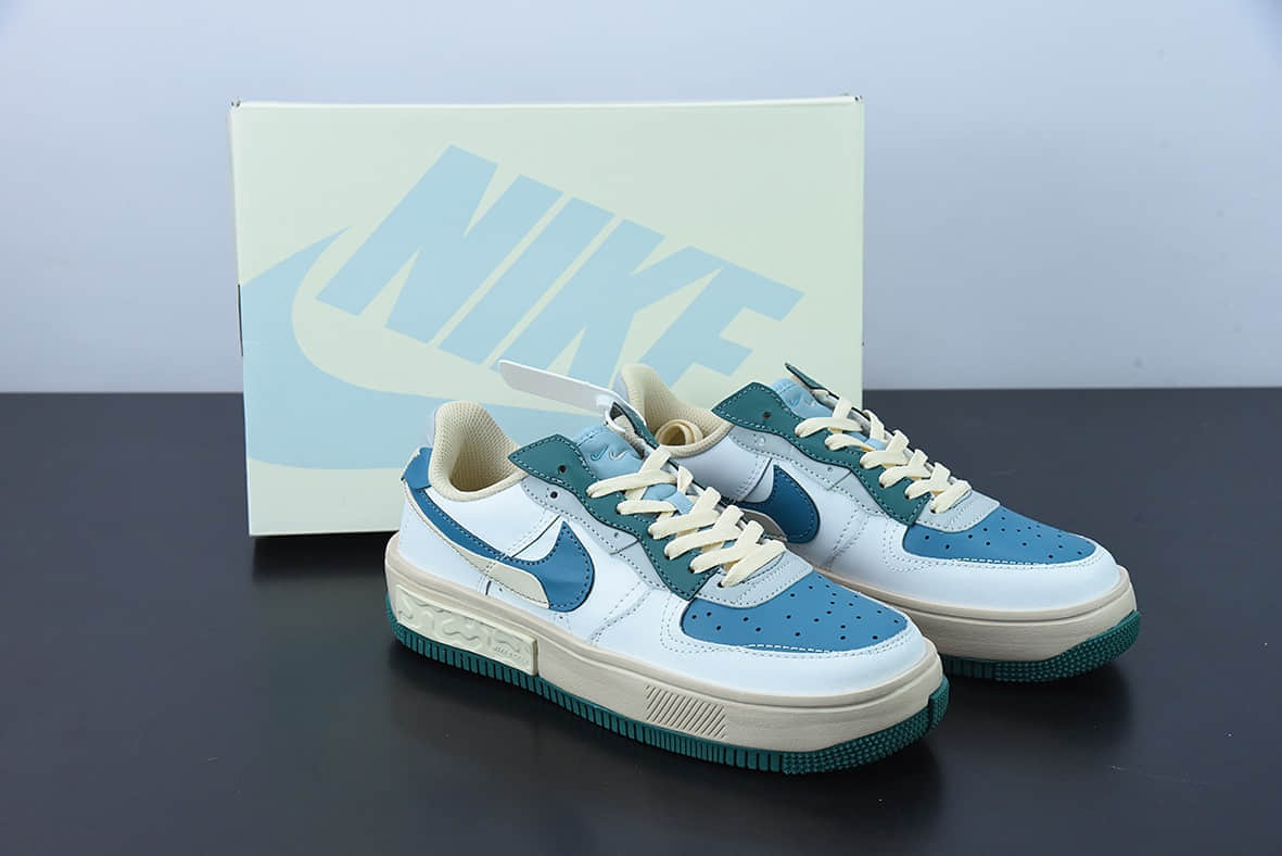 耐克Nike Air Force 1 Fontanka “古铜蓝” 丰塔卡系列空军一号低帮休闲板鞋纯原版本 货号:CW6688-604