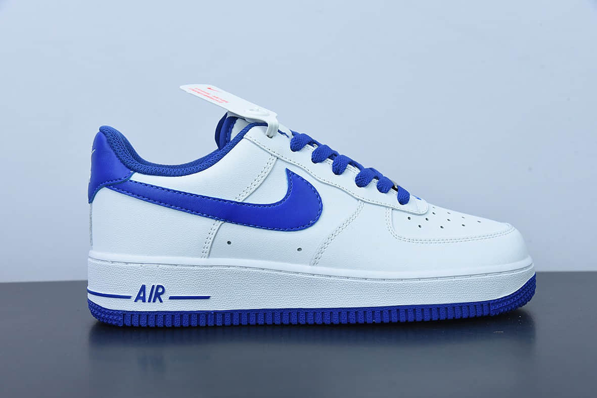 耐克Nike Air Force 1 空军一号白蓝配色低帮运动休闲板鞋纯原版本 货号:DH7561-104