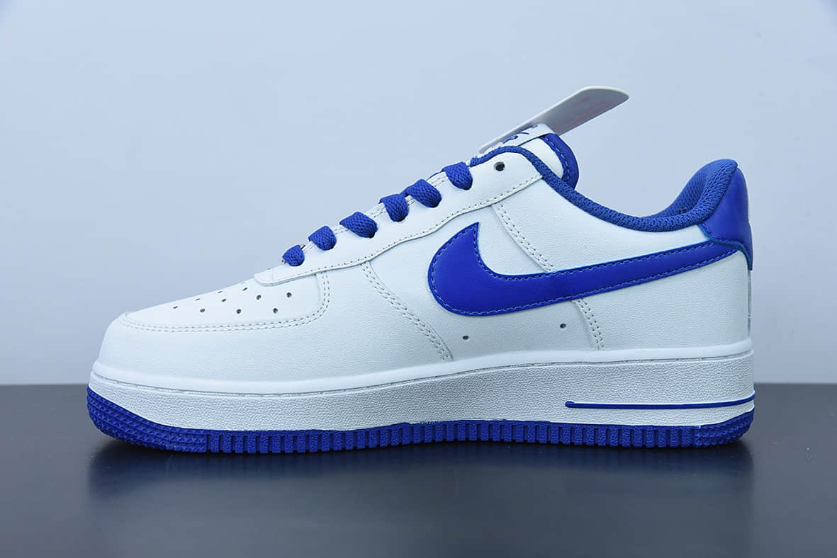 耐克Nike Air Force 1 空军一号白蓝配色低帮运动休闲板鞋纯原版本 货号:DH7561-104