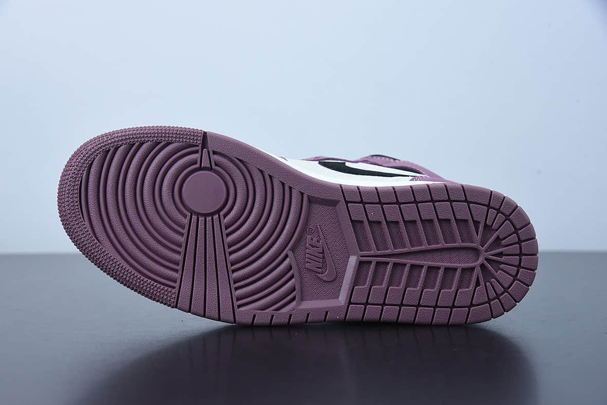 乔丹Air Jordan 1 Mid AJ1乔1浆果粉中帮文化篮球鞋纯原版本 货号：DC7267-500