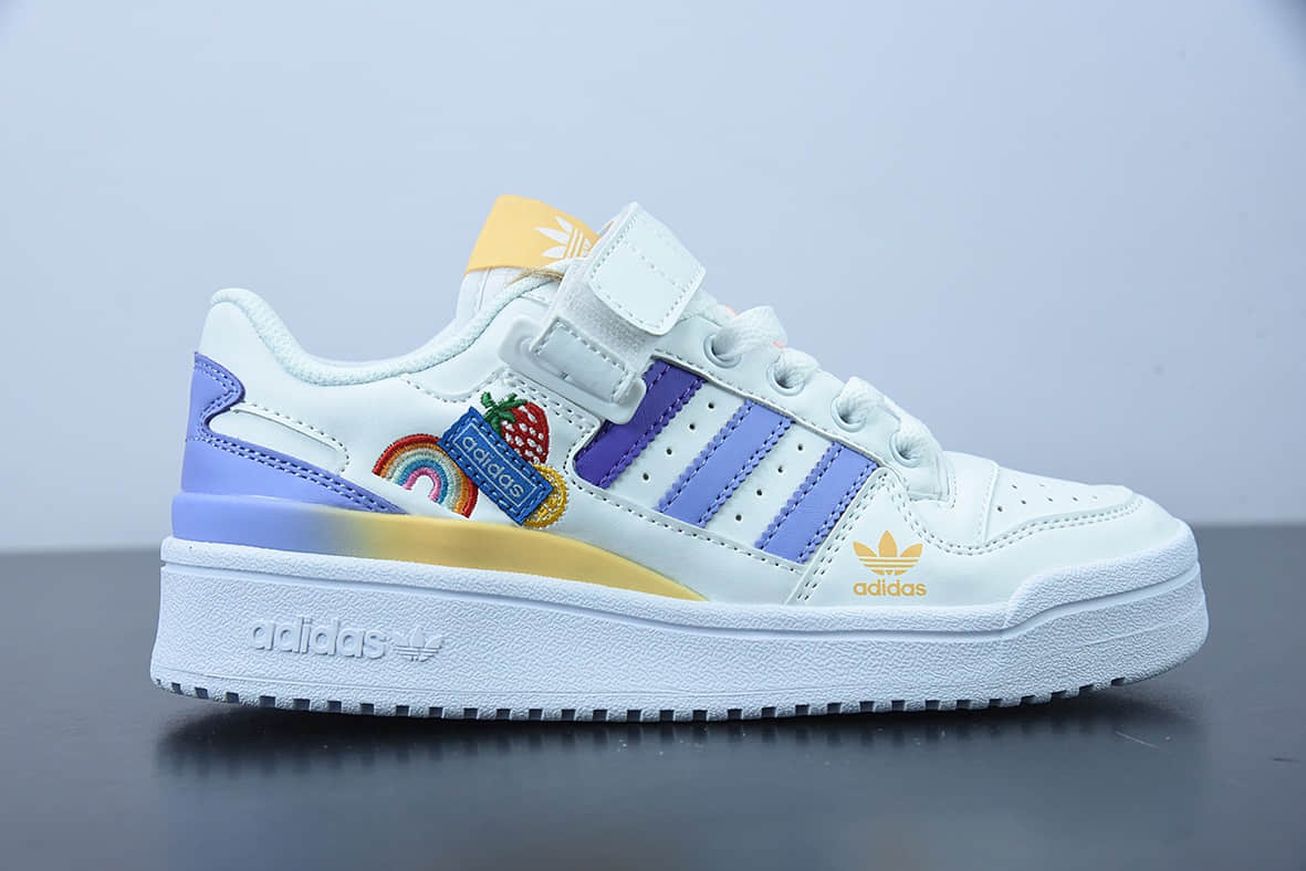阿迪达斯 Adidas Forum 84 Low OG 夏日水果杨幂同款低帮百搭潮流休闲运动板鞋纯原版本 货号:GY8209