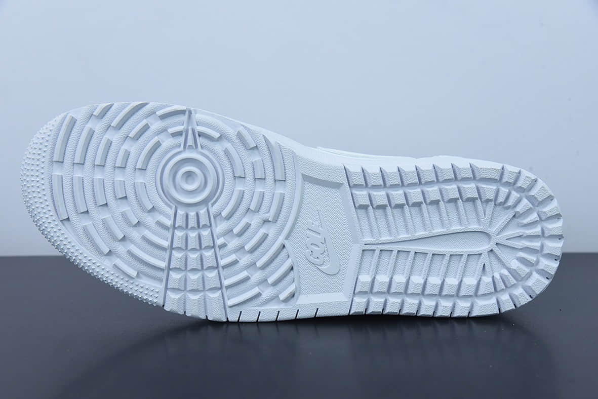 乔丹Air Jordan 1 Low Golf AJ1乔丹一代纯白高尔夫版系列低帮经典复古文化休闲运动鞋纯原版本 货号：DD9315-101
