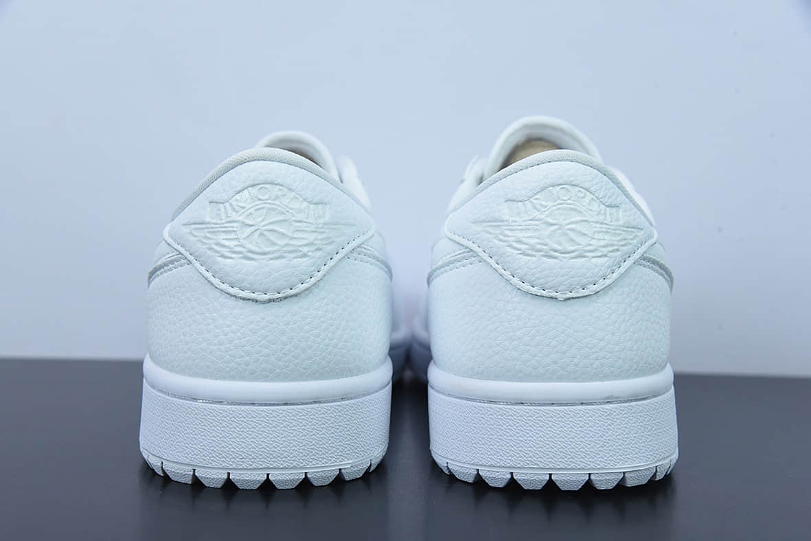 乔丹Air Jordan 1 Low Golf AJ1乔丹一代纯白高尔夫版系列低帮经典复古文化休闲运动鞋纯原版本 货号：DD9315-101
