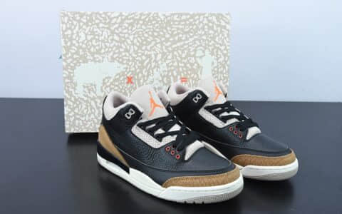 乔丹Air Jordan 3 Desert Elephant乔3沙漠大象配色中帮篮球鞋纯原版本 货号：CT8532-008