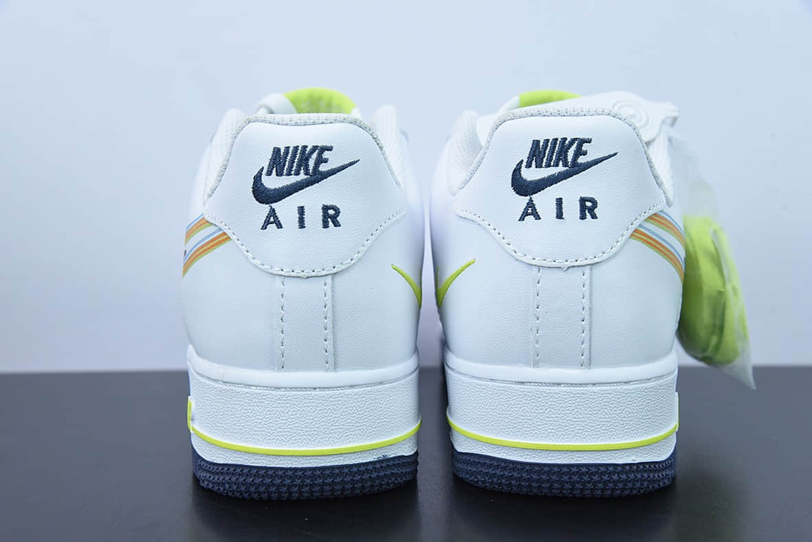 耐克Nike Air Force 1 '07 Low “多彩叠勾”空军一号低帮休闲板鞋纯原版本 货号:BS8871-901
