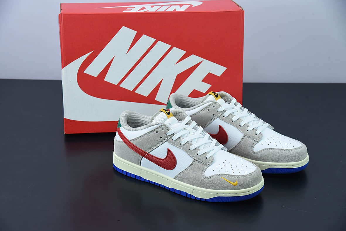 耐克 Nike SB Dunk Low 联名款米白红SB低帮运动休闲板鞋纯原版本 货号:DX6037-781