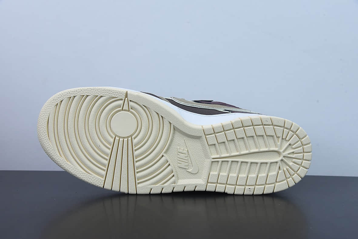 耐克Nike Dunk Scrap 米棕拼接低帮休闲板鞋纯原版本 货号:DH7450-100