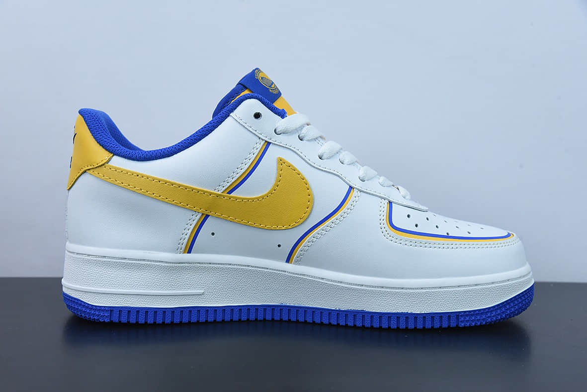 耐克Nike Air Force 1 '07 Low “勇士-库里限定”空军一号低帮休闲板鞋纯原版本 货号:BS8856-115
